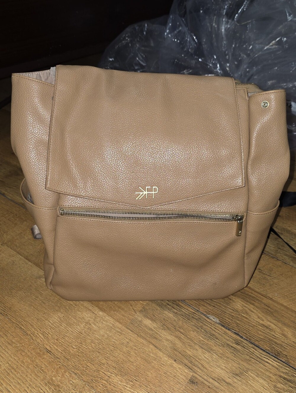 Freshly Picked Tan Diaper BACKPACK